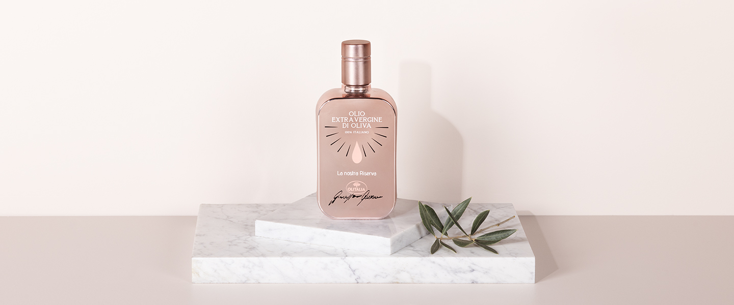 OLIO EXTRA VERGINE DI OLIVA "LA NOSTRA RISERVA" ROSE GOLD EDITION - 1 BOTTIGLIA 1